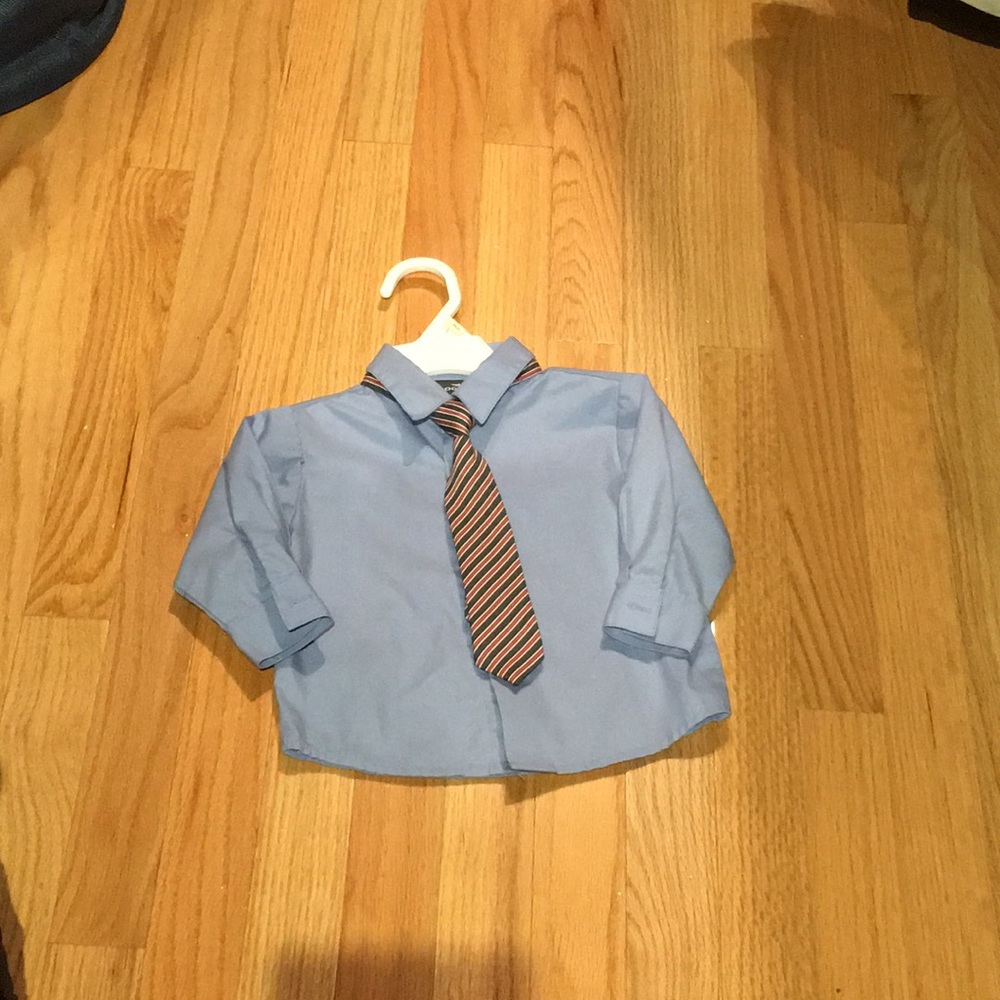 Boys Dress Shirt and Tie